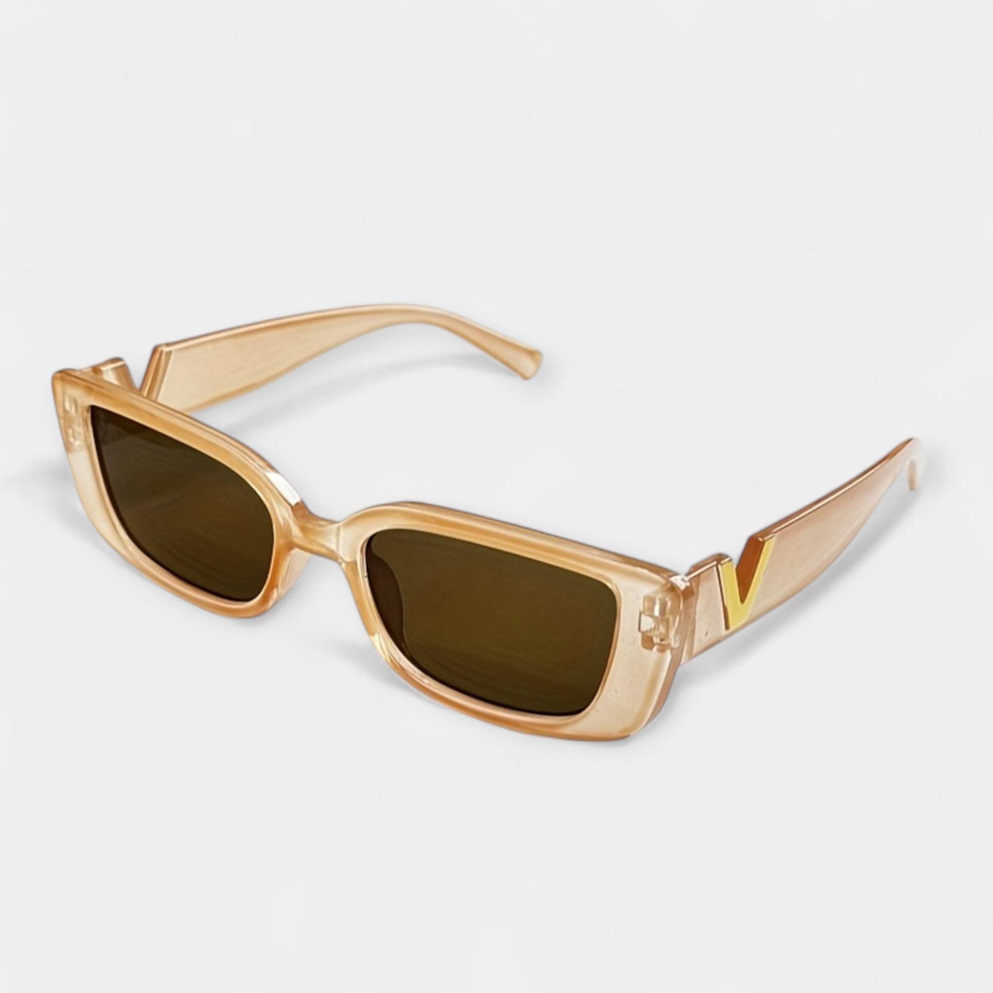 Veloura – Champagne Luxe Sunglasses