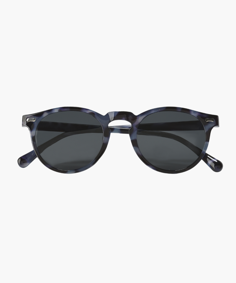 Fuméra – Smoke Crystal Round Sunglasses