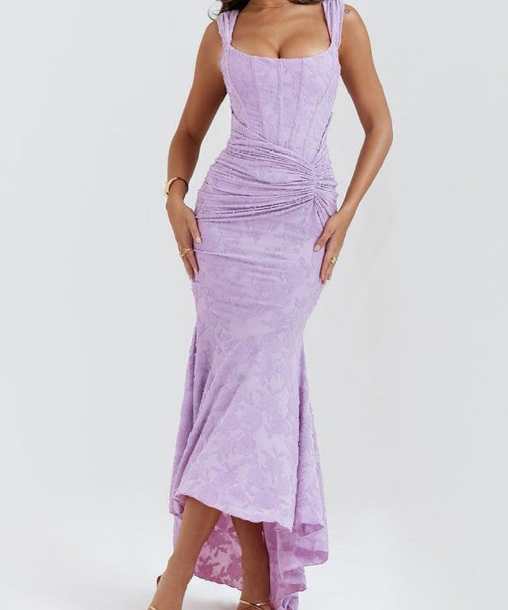 Giulia - Bluebell Floral Maxi Dress