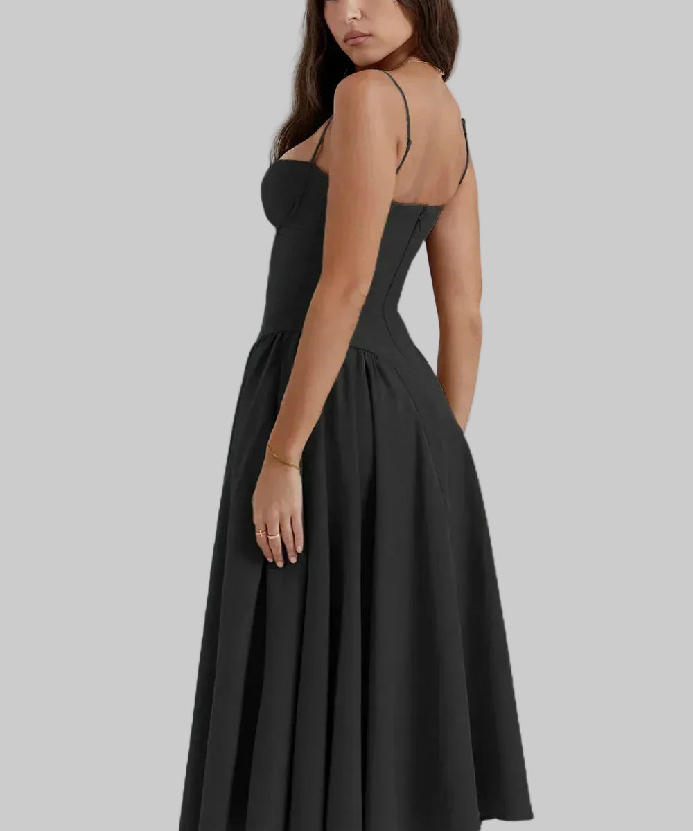 Avélia – Sculpted Flow Dress
