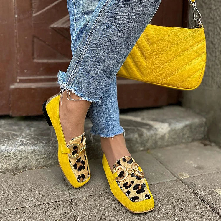 Stelle - Loafer with animal print