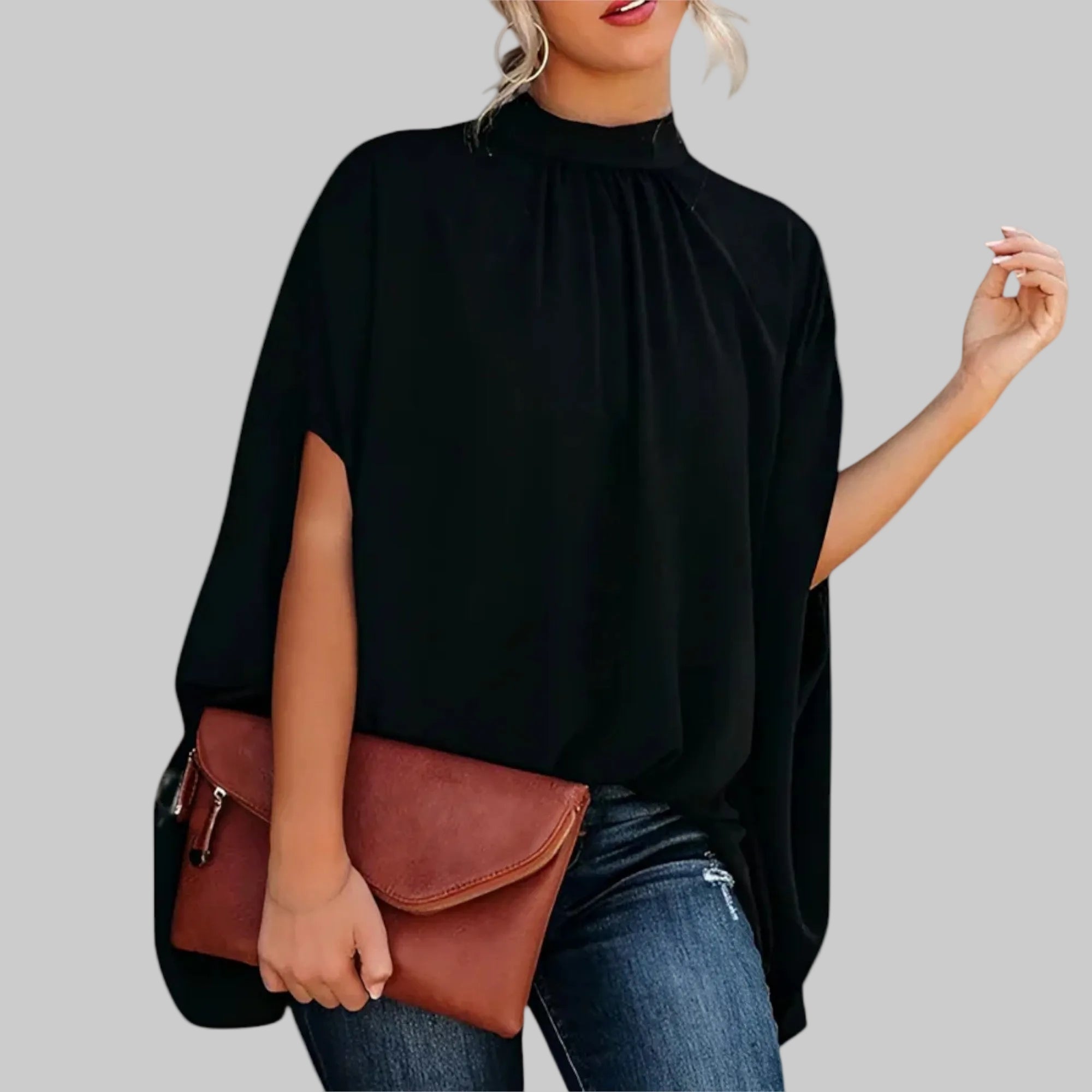 Aneta - Abstract Flow Blouse