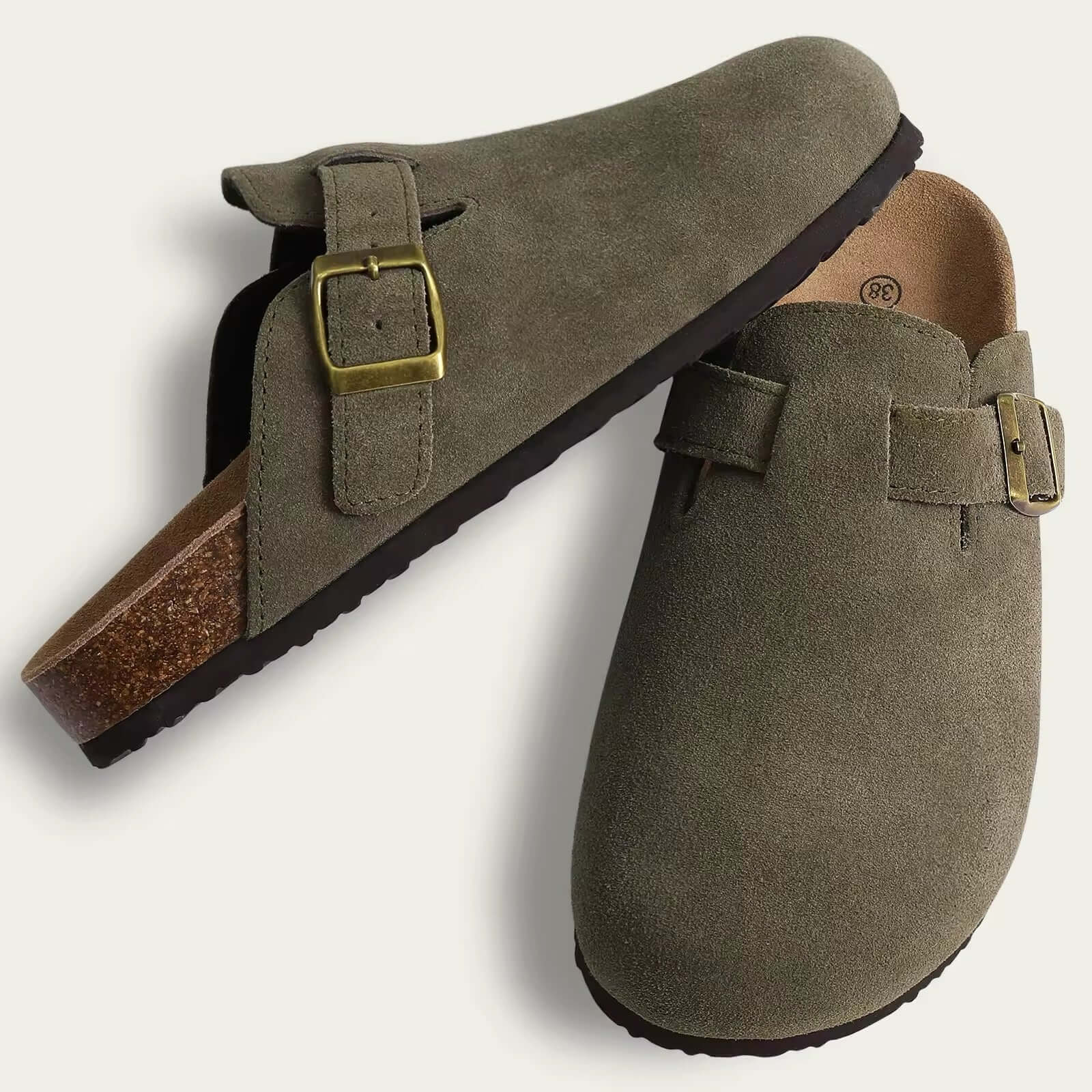Soren - Suede Comfort Clogs