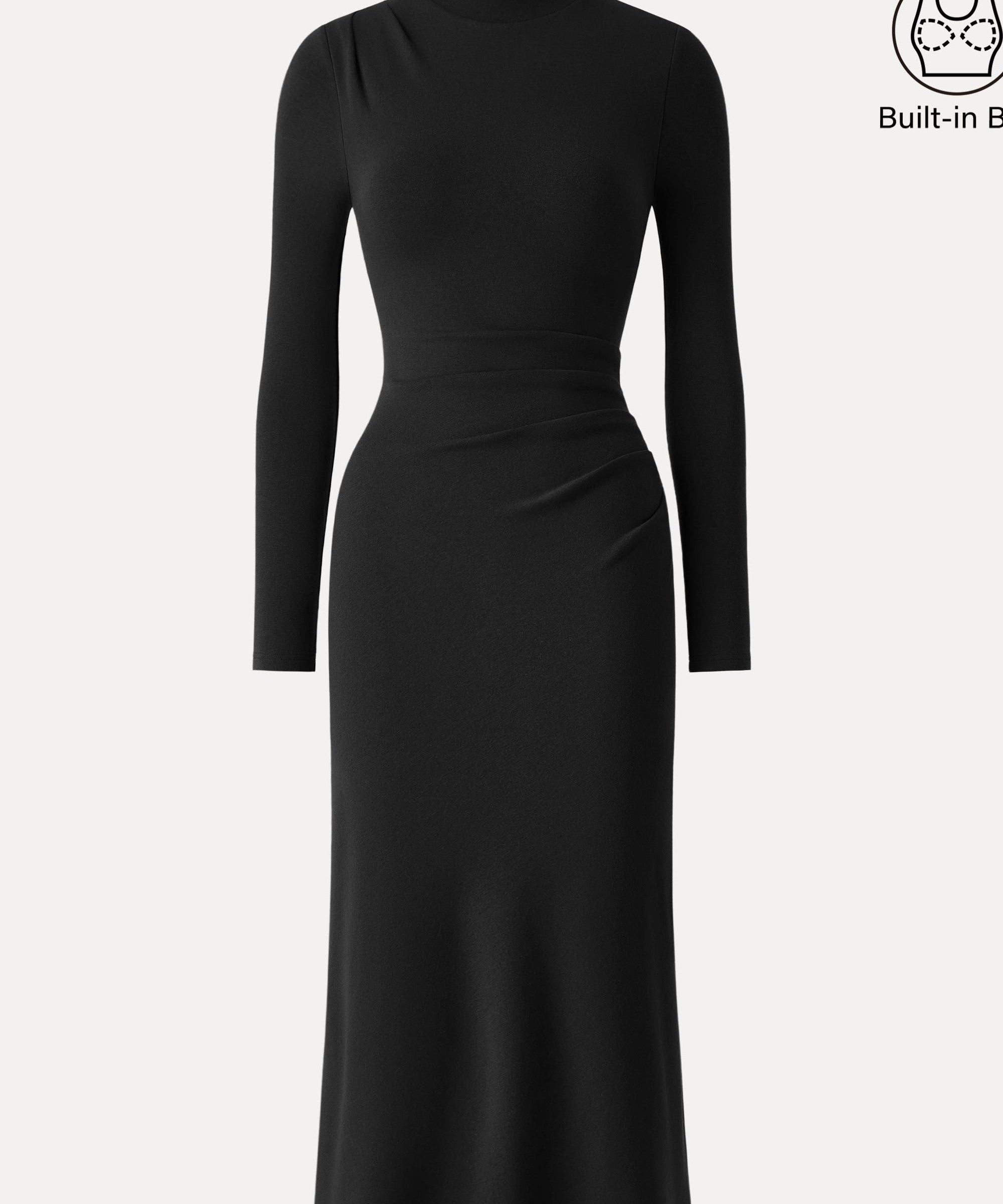Velmora – Midnight Sculpt Dress