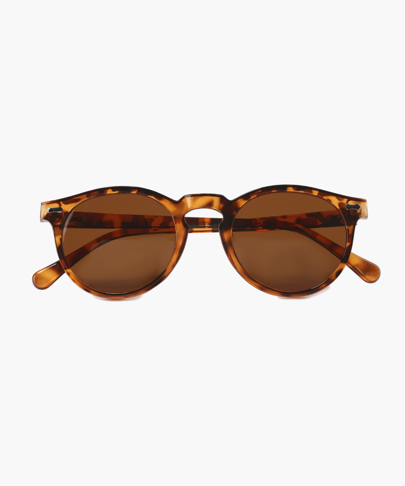 Fuméra – Smoke Crystal Round Sunglasses