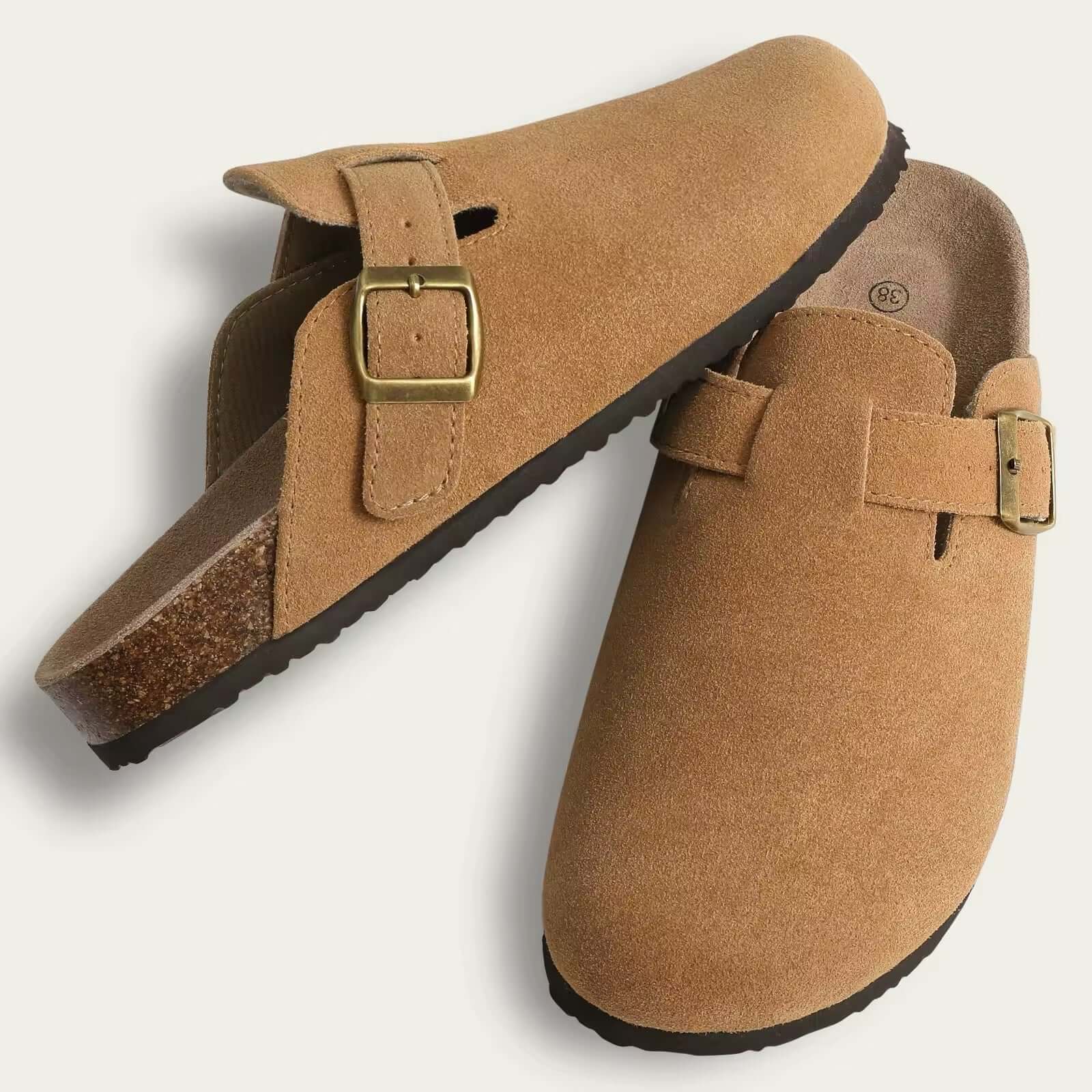 Soren - Suede Comfort Clogs
