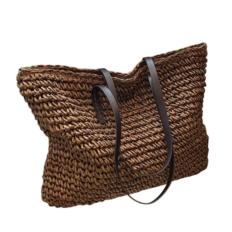 Savéra – Olive Coast Woven Tote