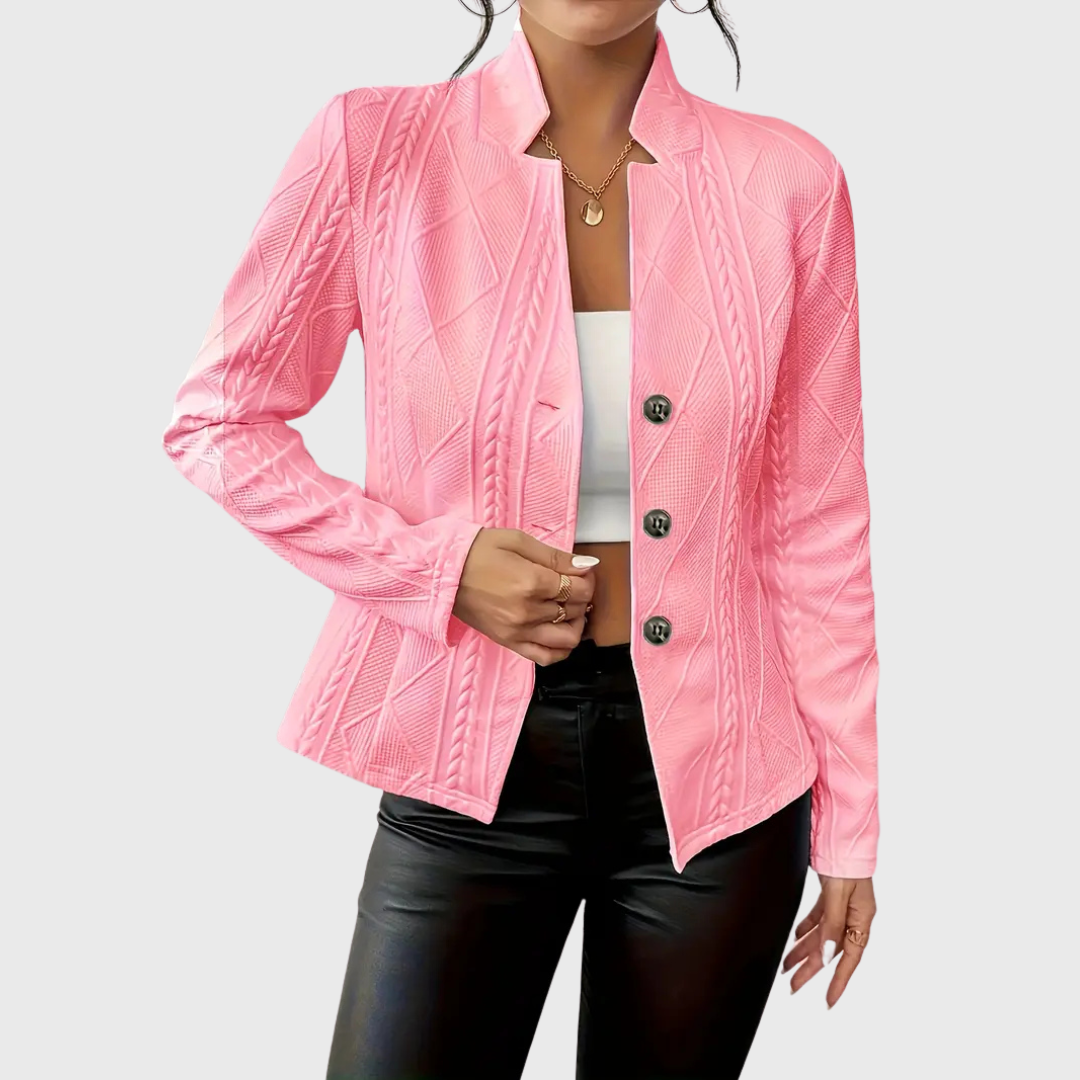Aurelia - Textured Tailored Jacket