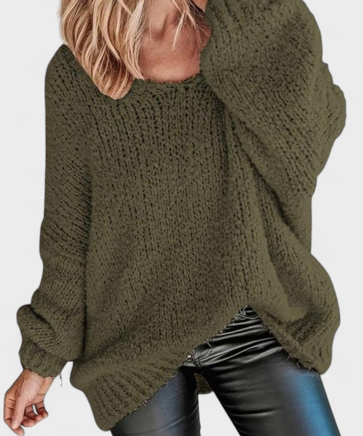 Sára - Lightweight Sweater with Round Neckline