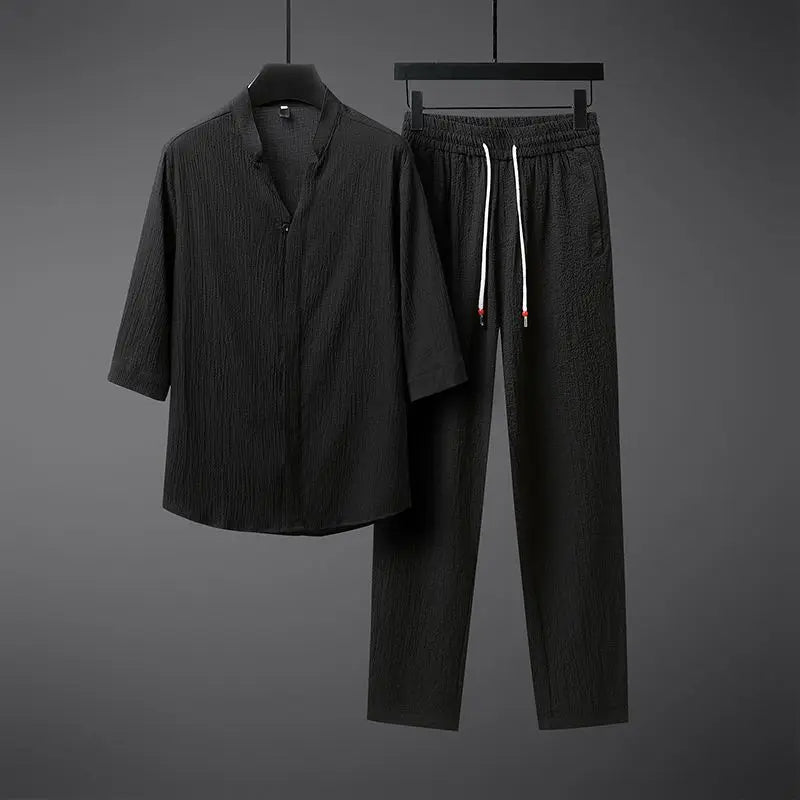 Elvaris – Textured Relaxed Co-Ord Set