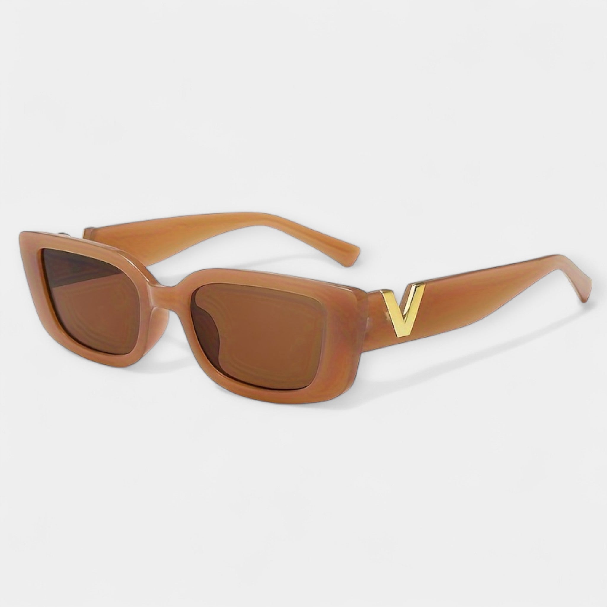 Veloura – Champagne Luxe Sunglasses