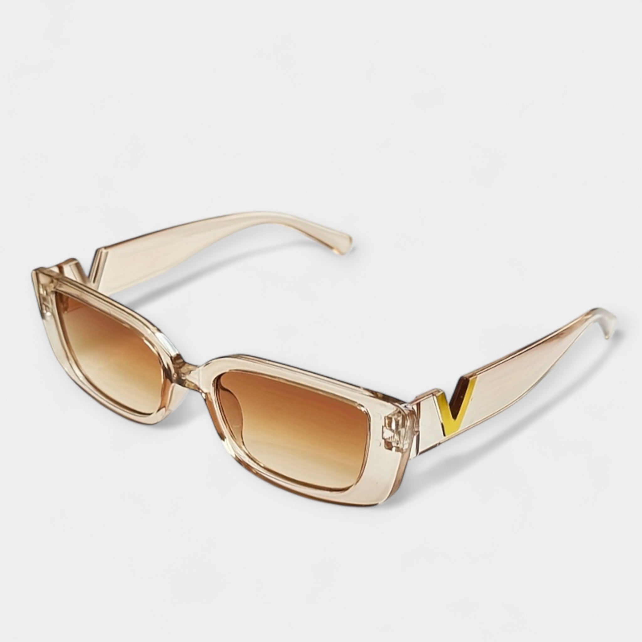 Veloura – Champagne Luxe Sunglasses