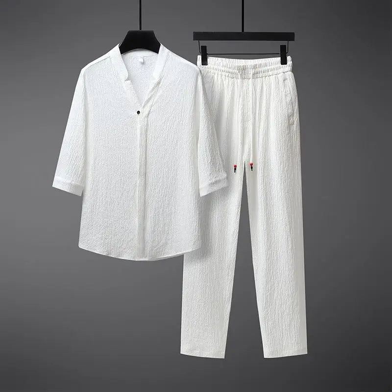Elvaris – Textured Relaxed Co-Ord Set