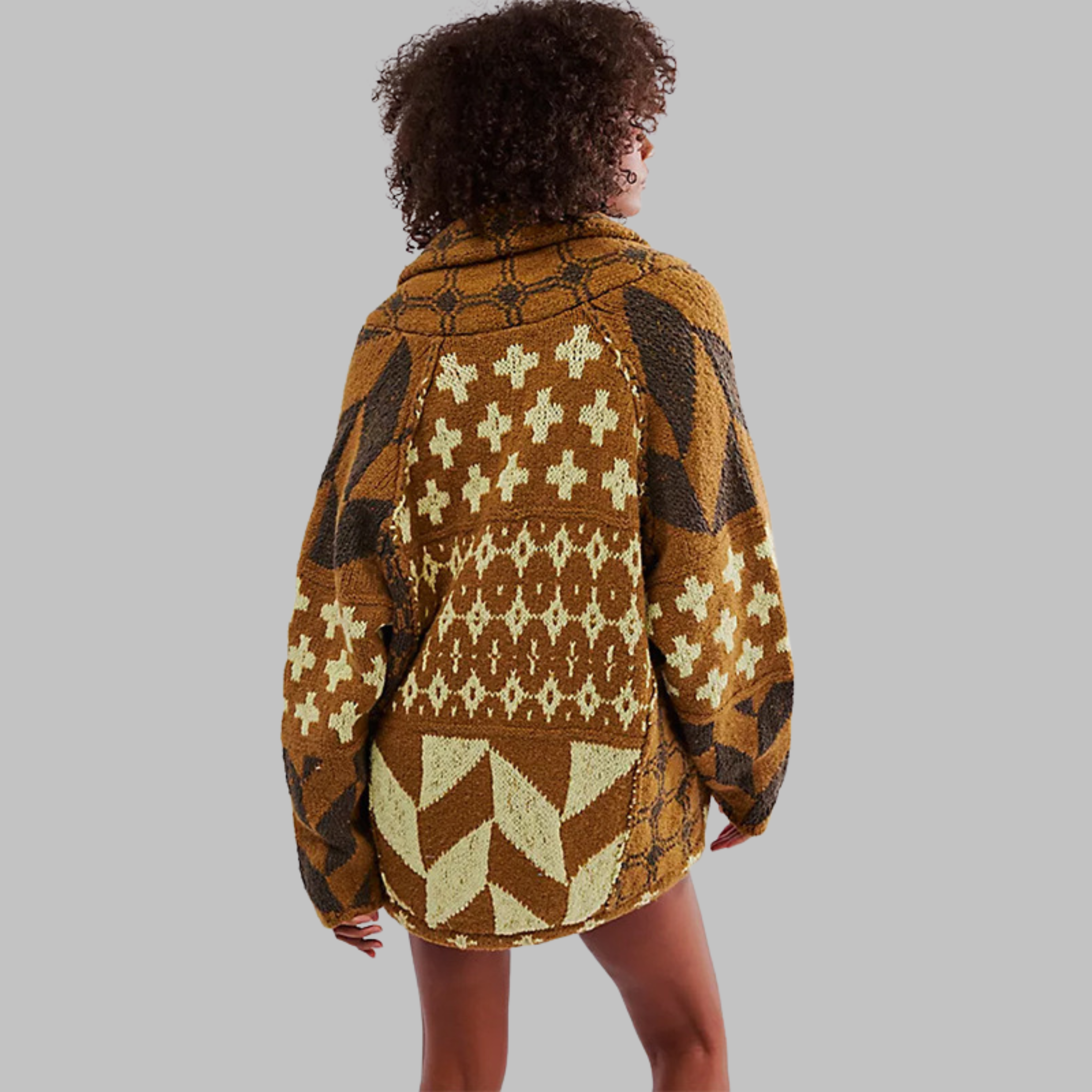 Zoryn – Pattern Knit Cardigan