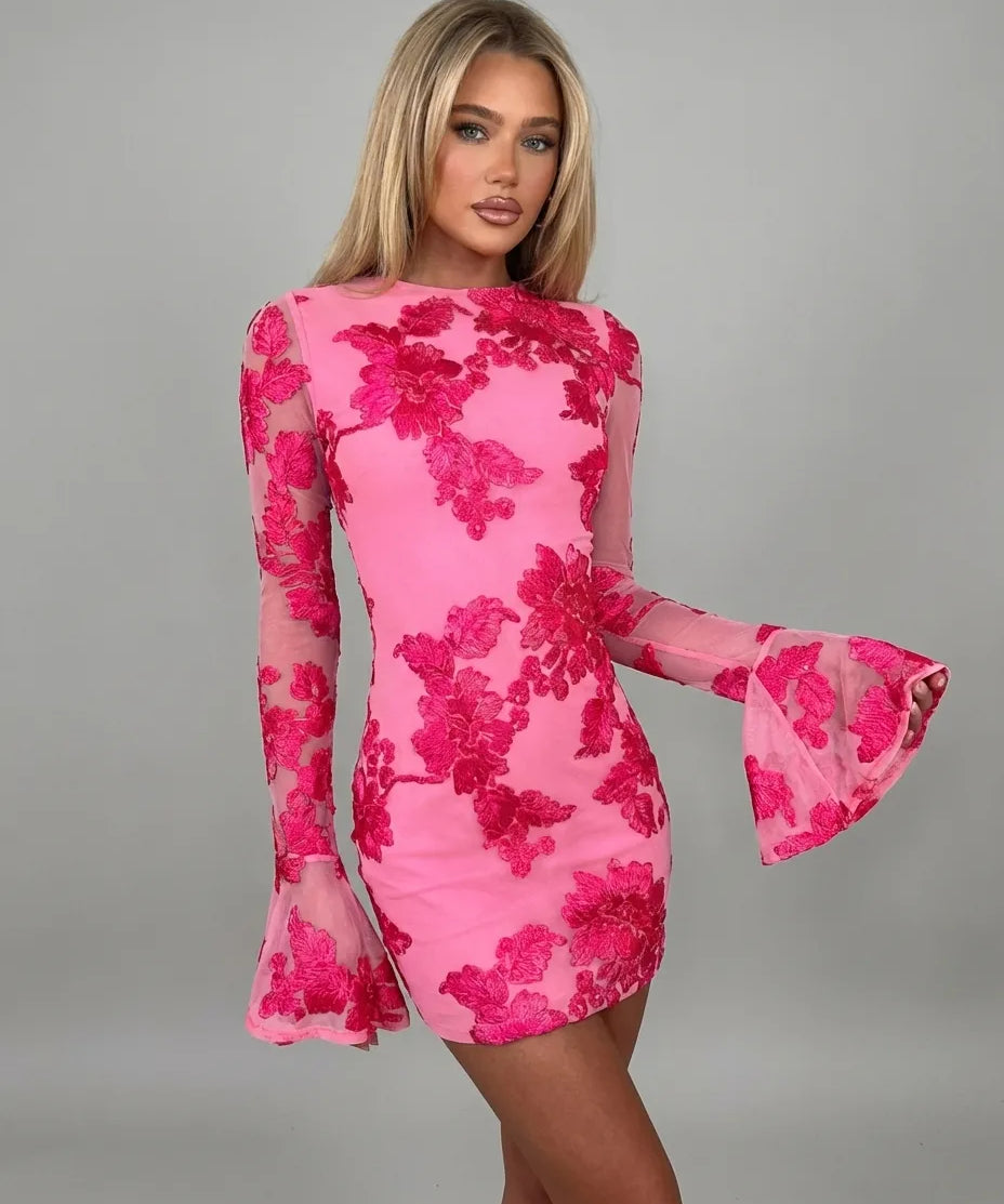 Serenya - Soft Bloom Dress