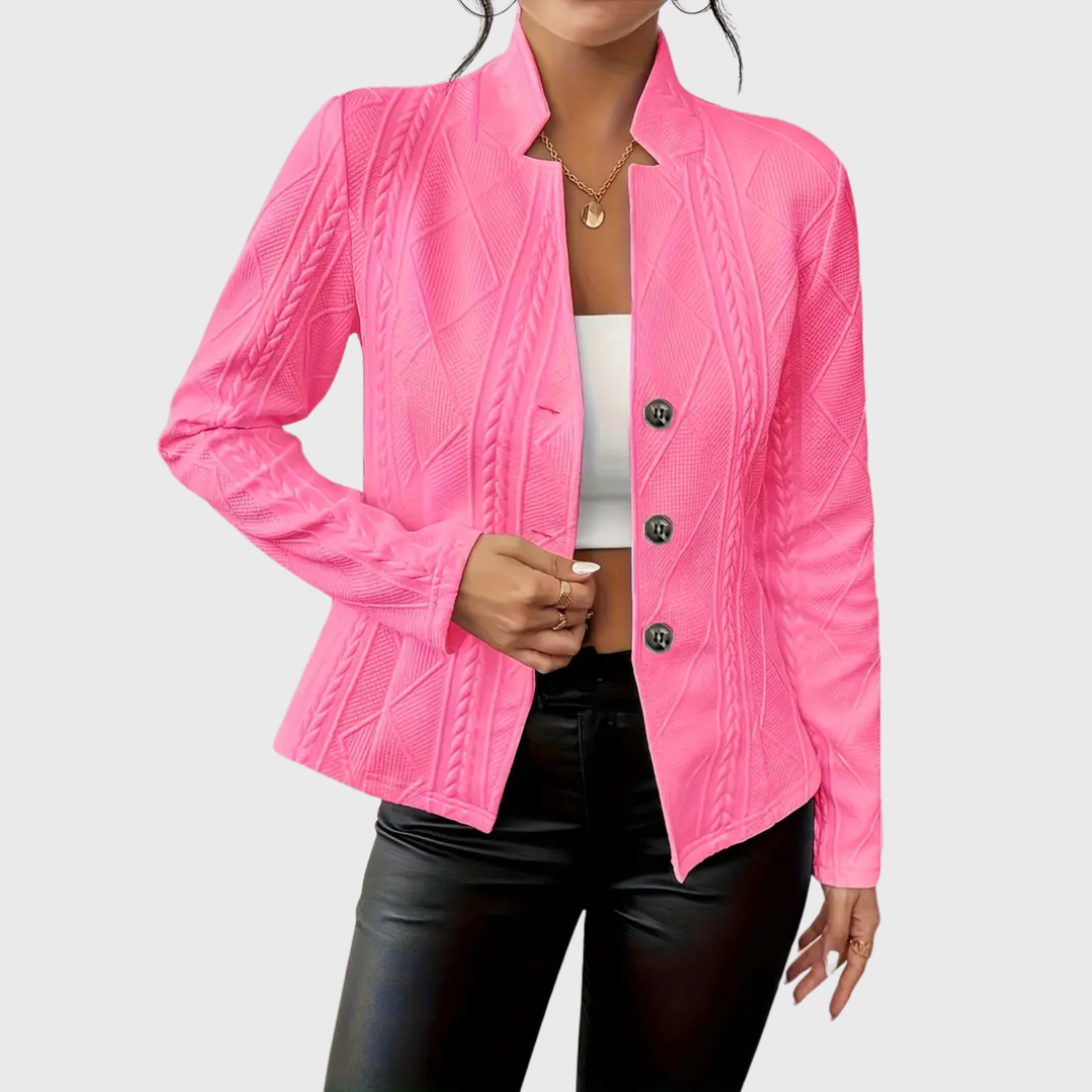 Aurelia - Textured Tailored Jacket