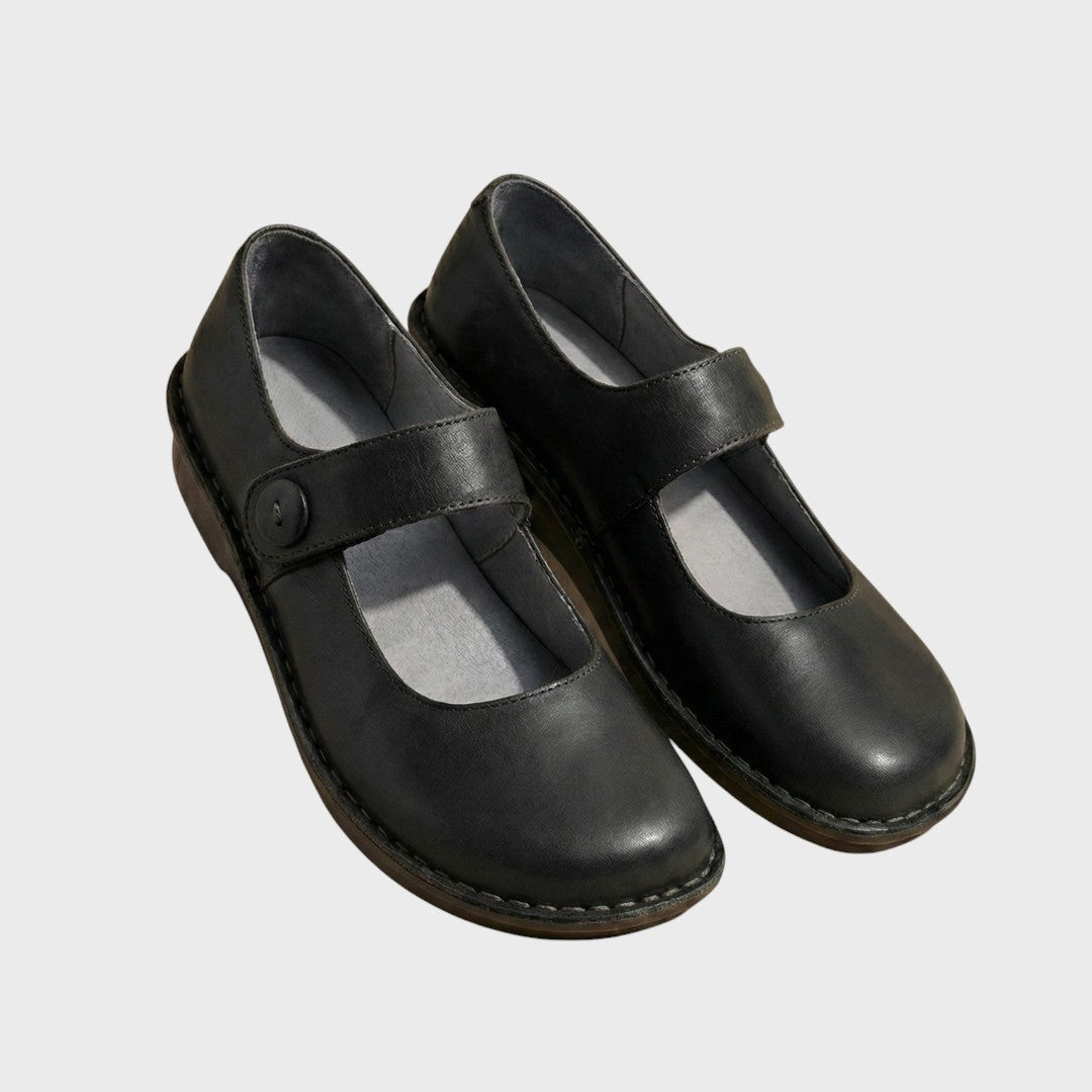 Hana - Hand-stitched leather shoes in timeless style