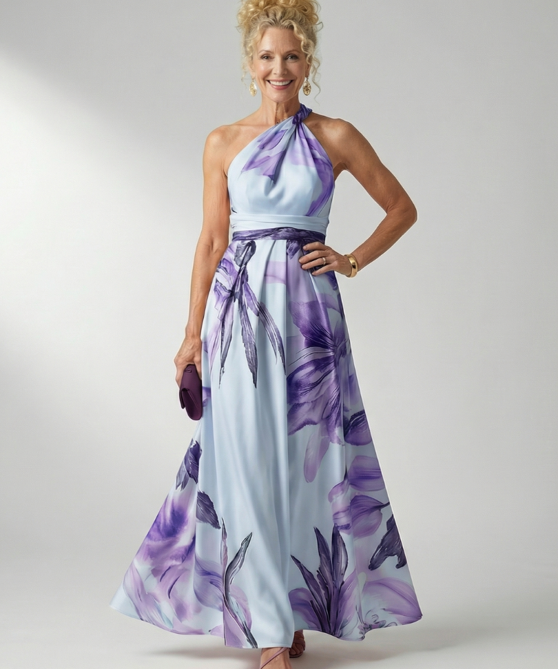 Sandra - Lightweight Floral Maxi Dress