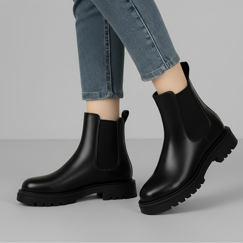 Vantor - Platform Chelsea Boots