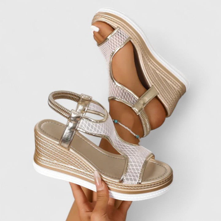 Jessica - Orthopedic wedge sandals