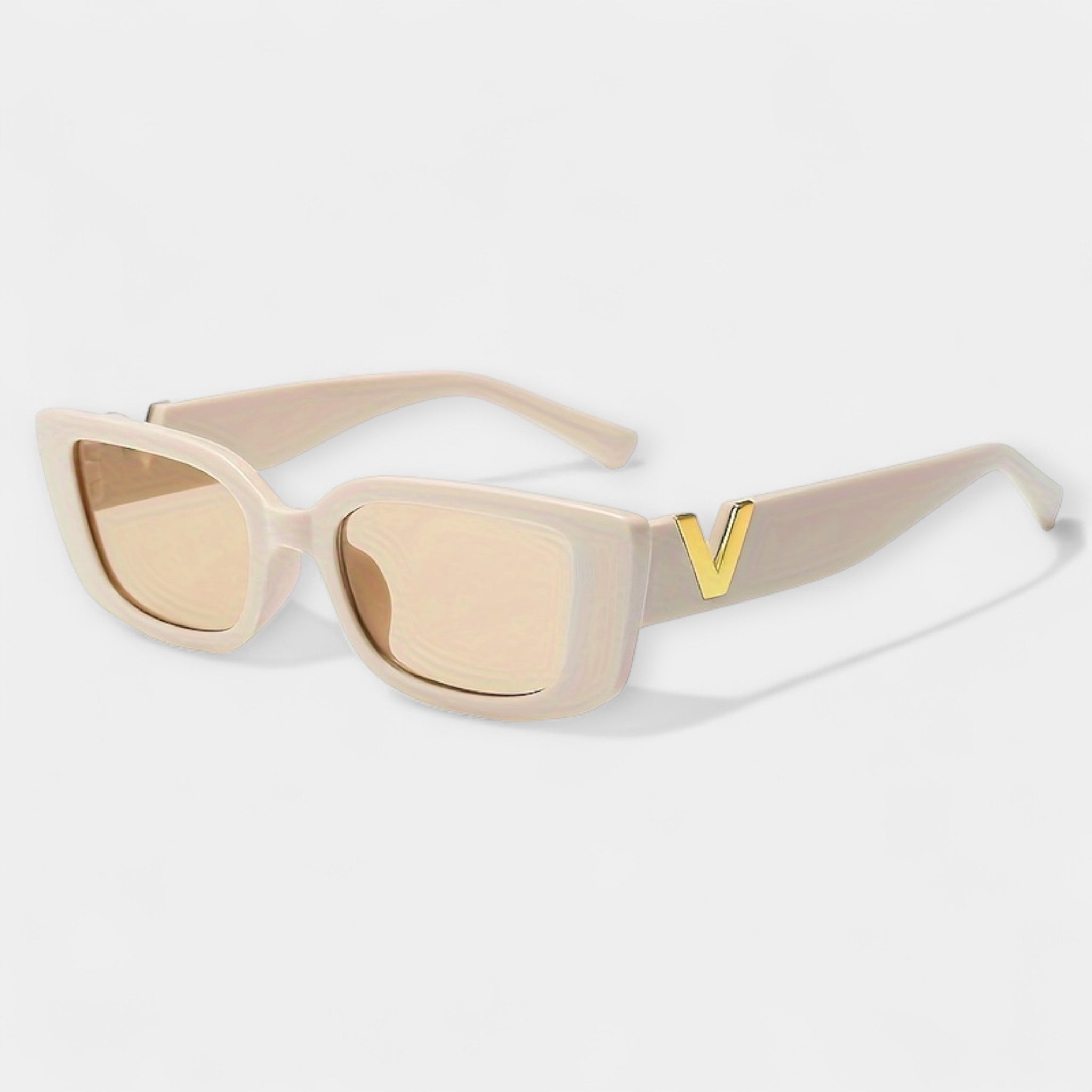 Veloura – Champagne Luxe Sunglasses