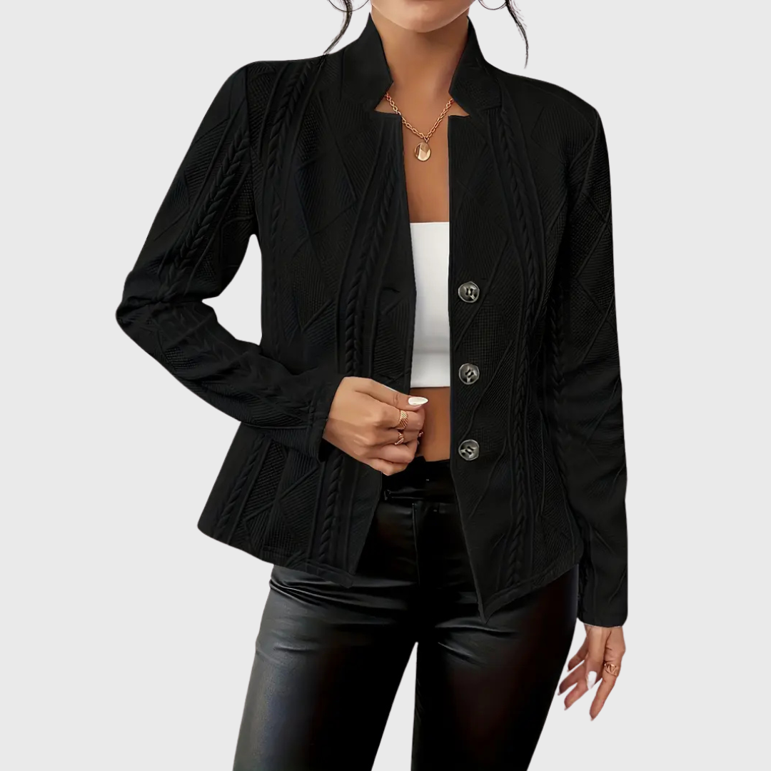 Aurelia - Textured Tailored Jacket