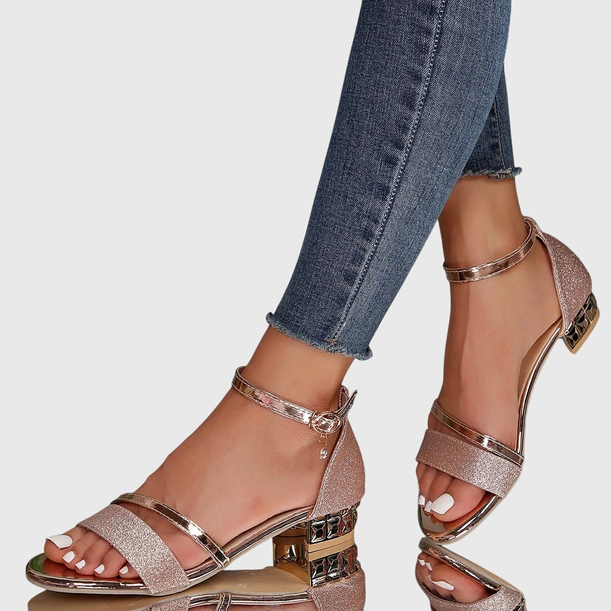 Alison - Orthopedic heeled sandals