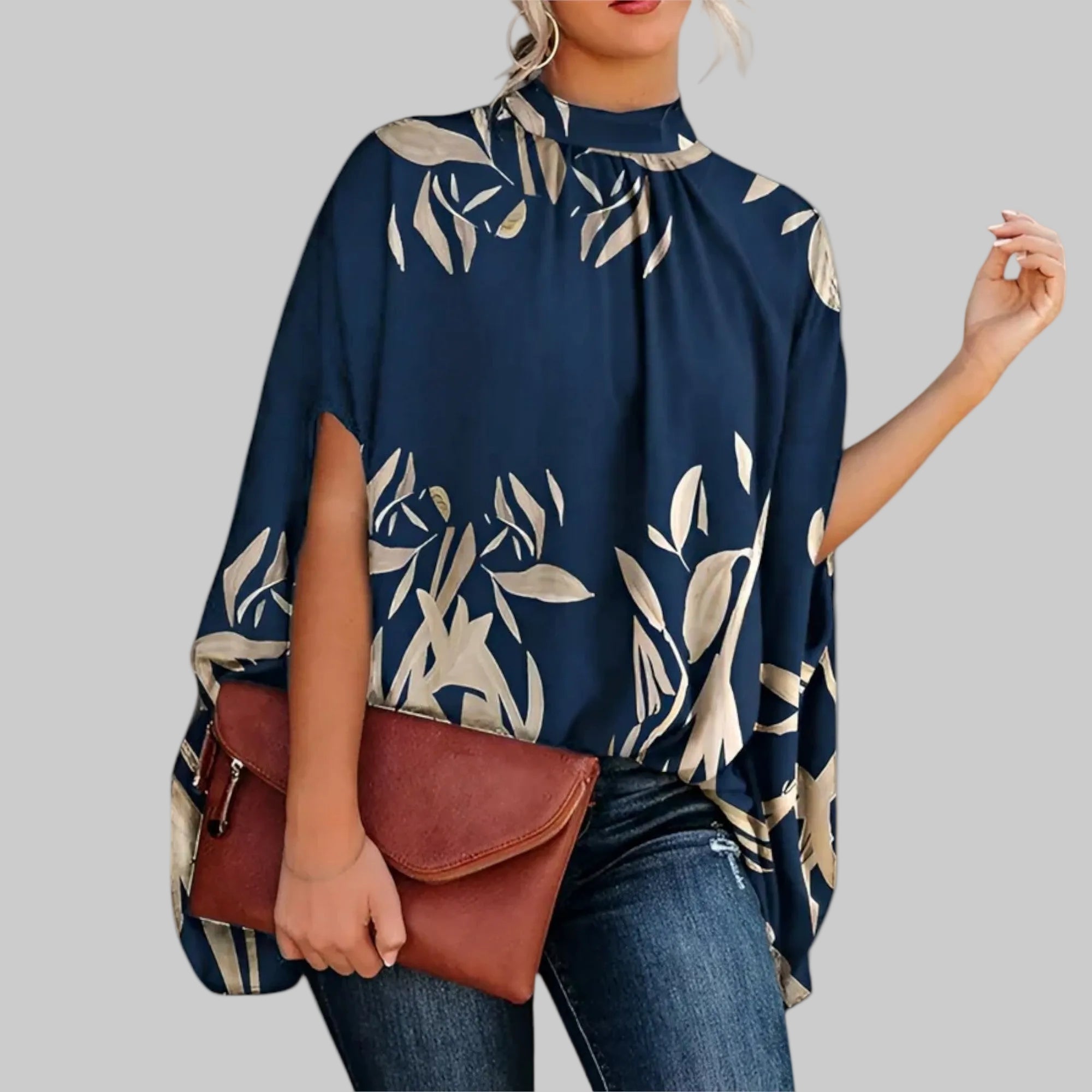 Aneta - Abstract Flow Blouse