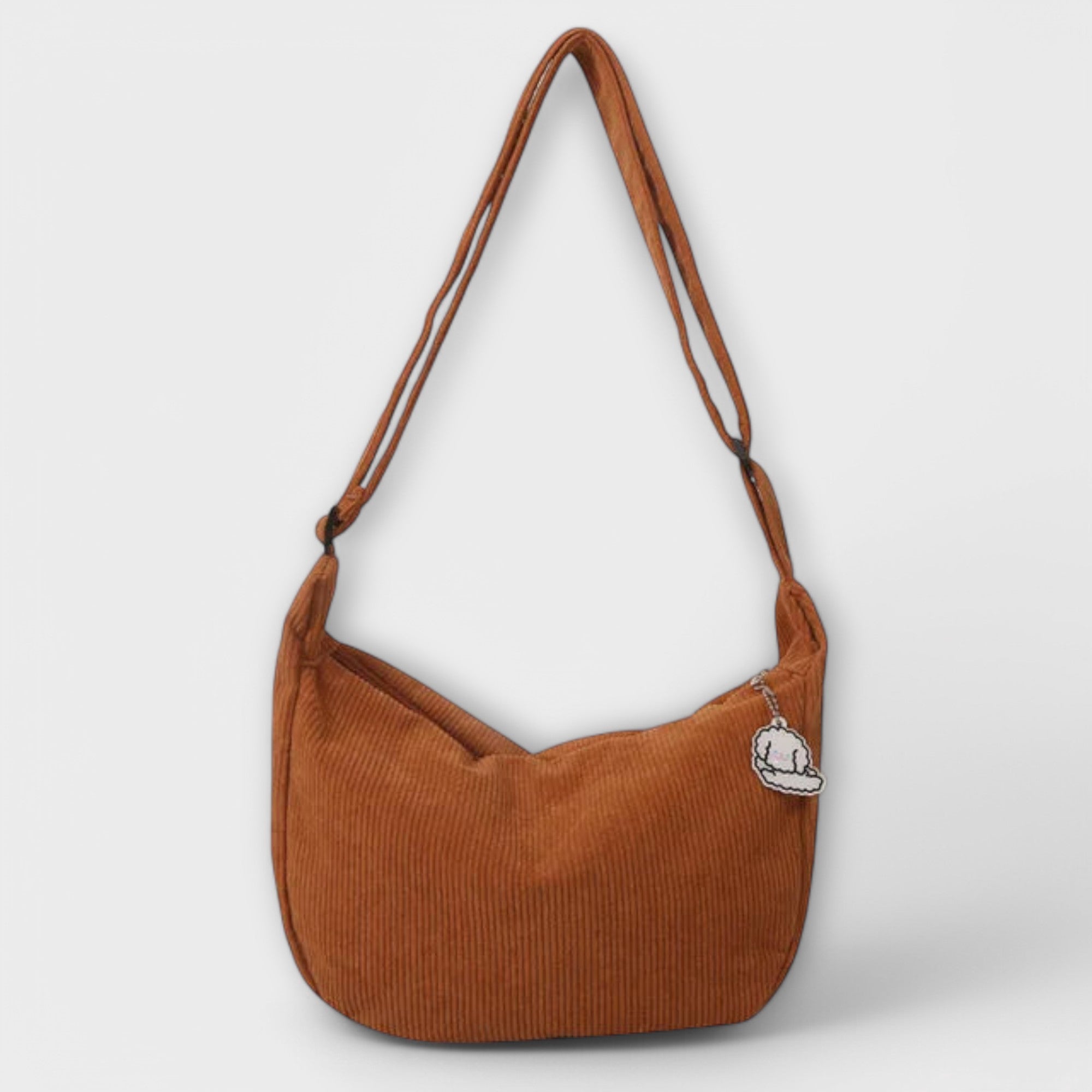 Rosélune – Blush Cord Shoulder Bag