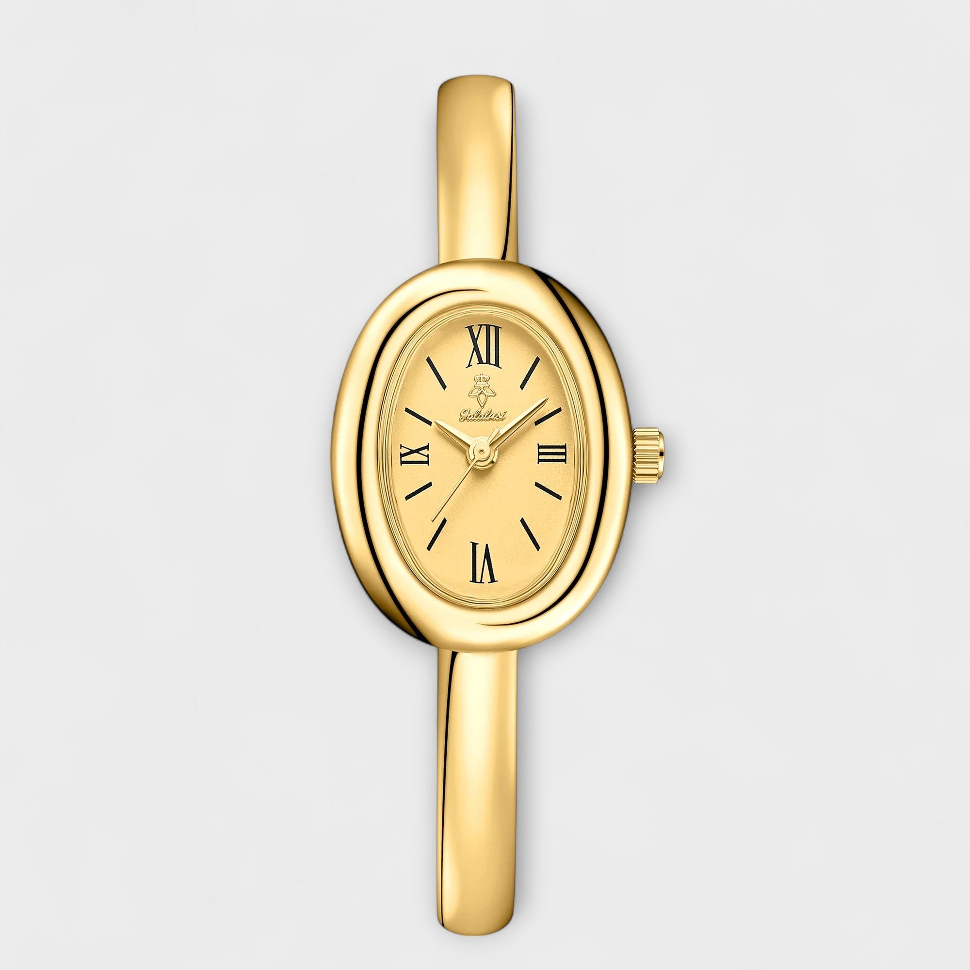 Vivienne – Oval Luxe Gold Watch
