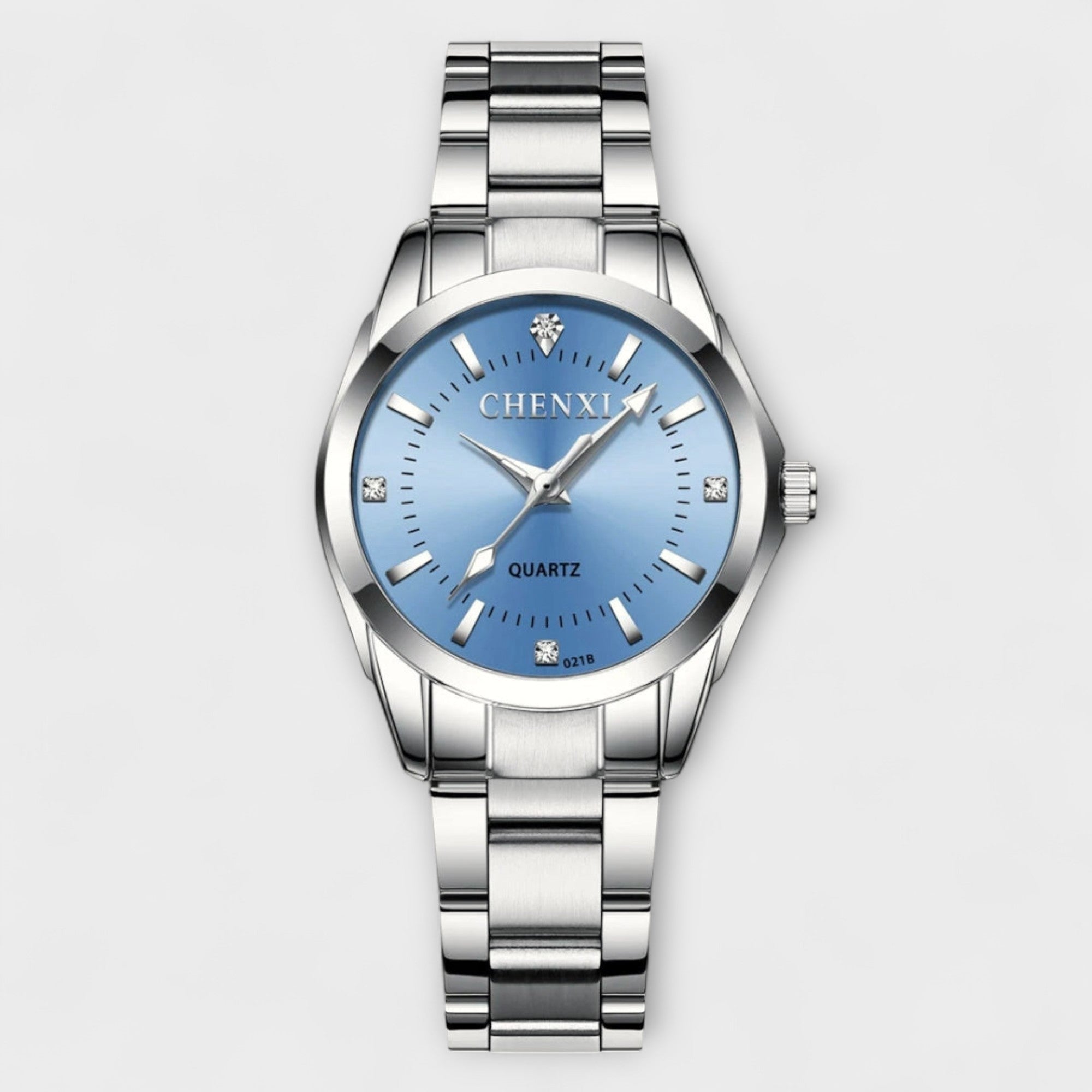 Roséline – Blush Silver Elegance Watch