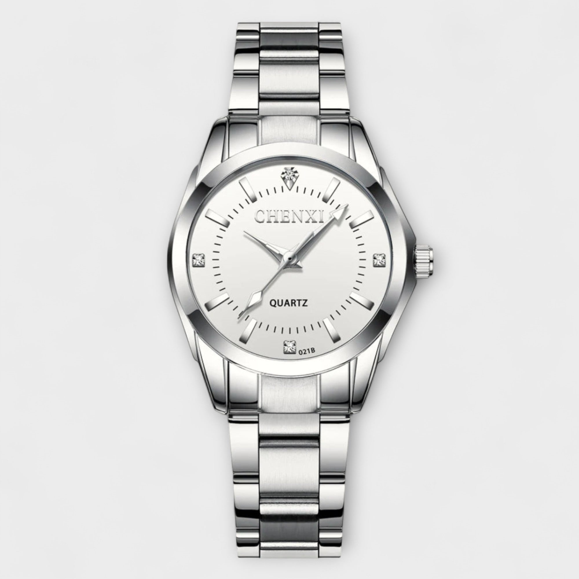 Roséline – Blush Silver Elegance Watch