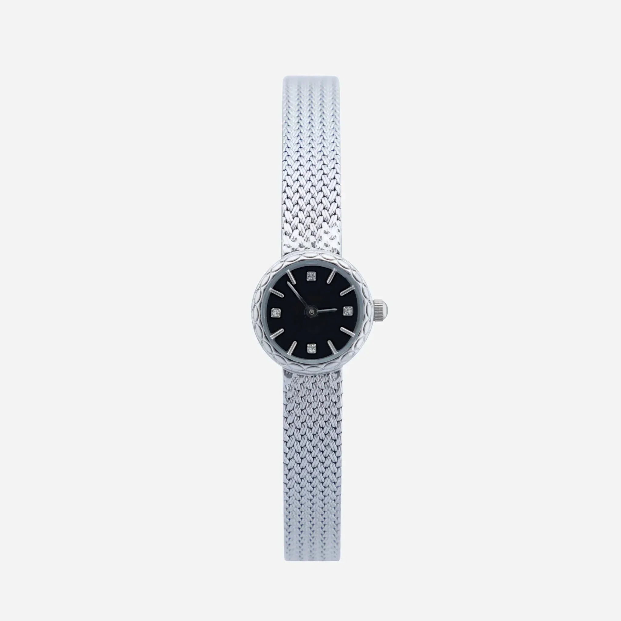 Elira – Vintage Mesh Gold Watch