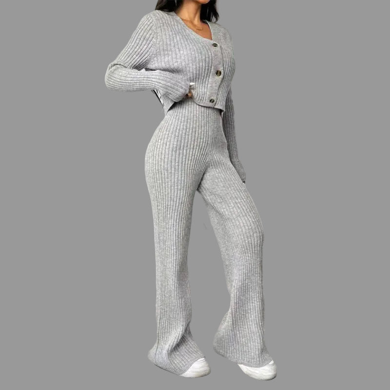 Elin - Ribbed Lounge Set