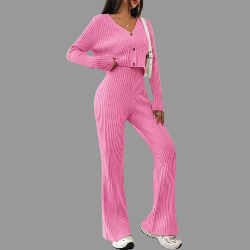 Elin - Ribbed Lounge Set