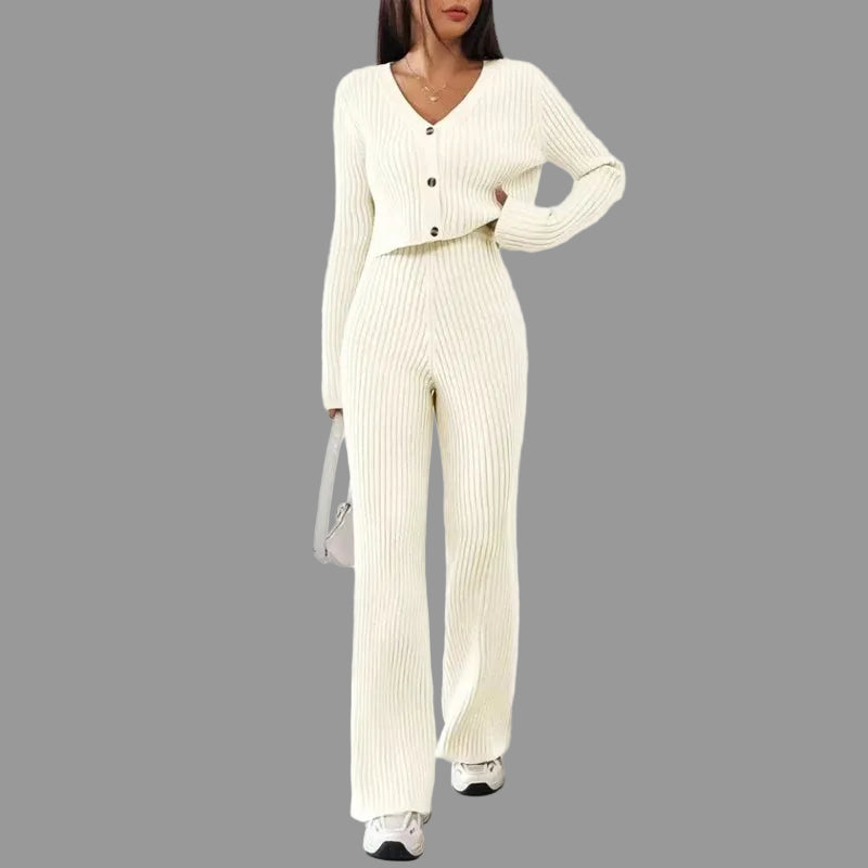 Elin - Ribbed Lounge Set