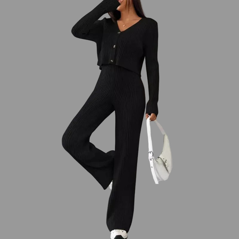 Elin - Ribbed Lounge Set