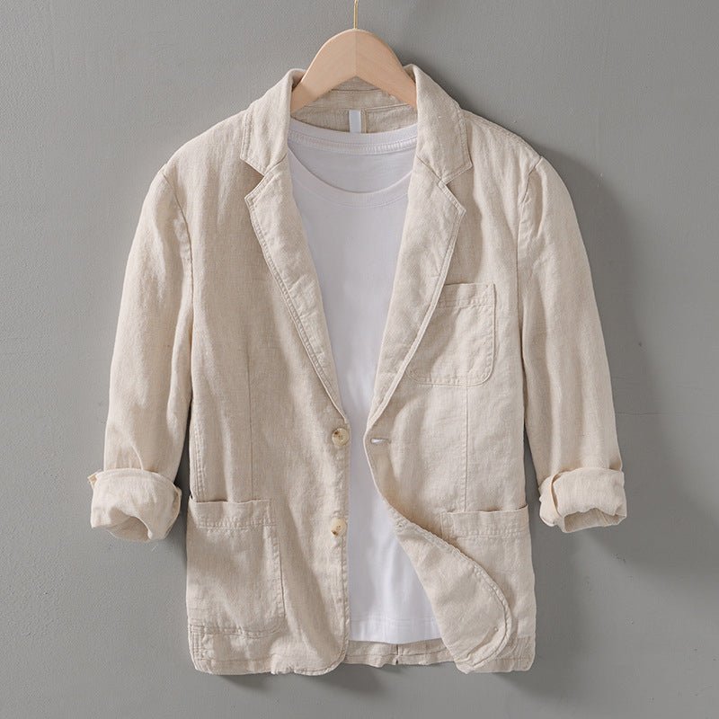 Elias - Linen Tailored Blazer