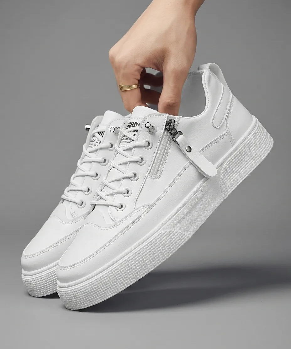 Aero - Minimal White Sneakers