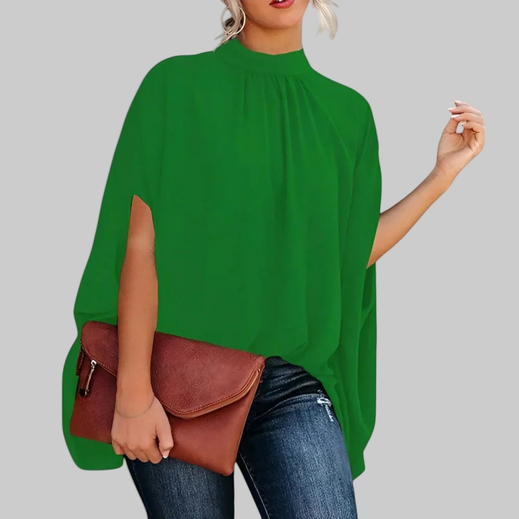 Aneta - Abstract Flow Blouse