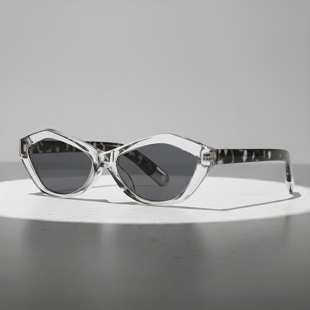 Elvixa - Angular Cat-Eye Sunglasses