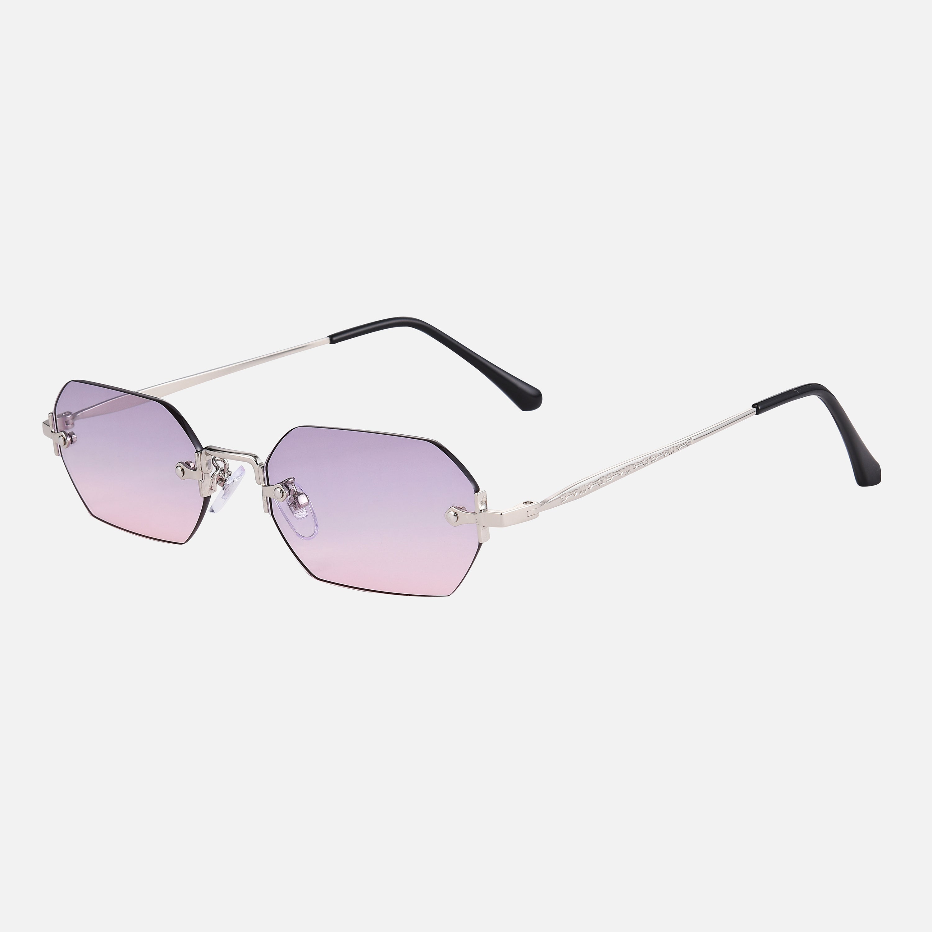 Azuryn – Sapphire Edge Rimless Sunglasses
