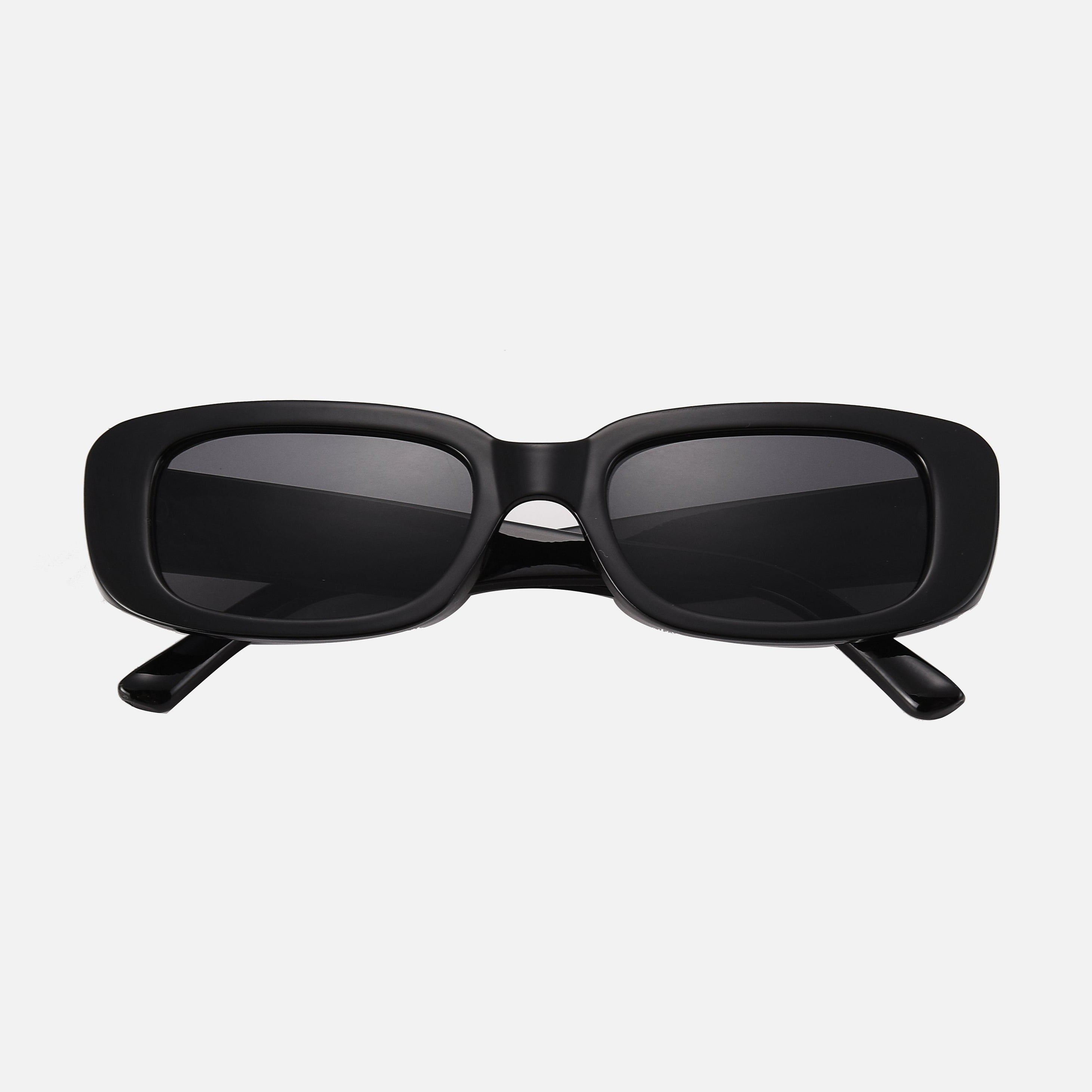 Veloura Noir – Golden Tint Sunglasses