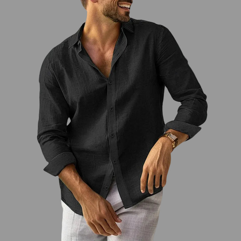 Aron - Lightweight Cotton Shirt