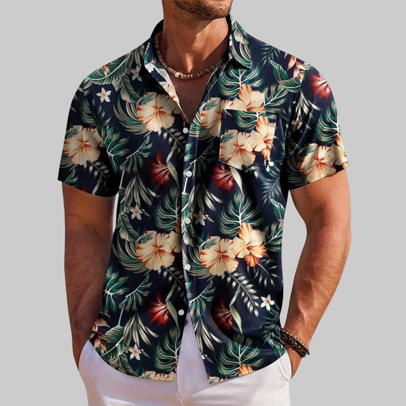 Zyro - Tropical Statement Shirt