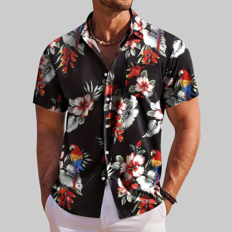 Zyro - Tropical Statement Shirt