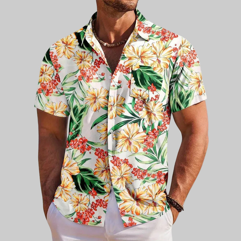 Zyro - Tropical Statement Shirt