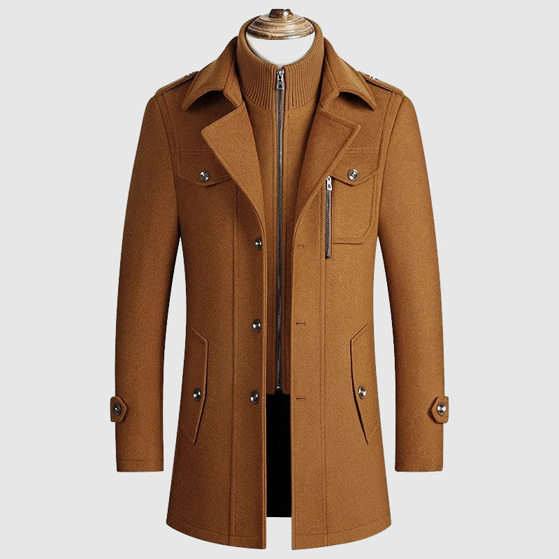 Kael - Structured Wool Coat