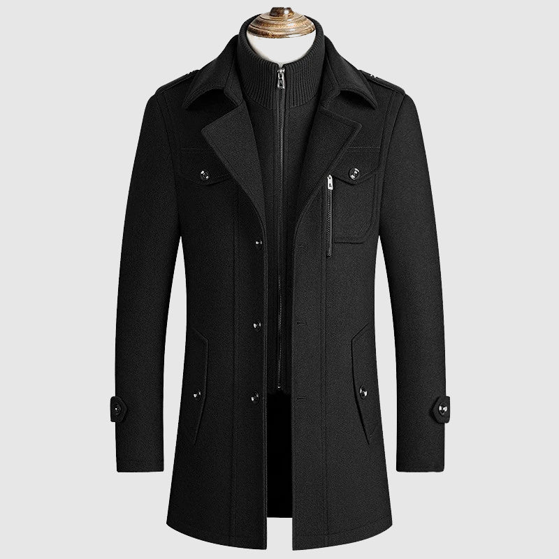 Kael - Structured Wool Coat