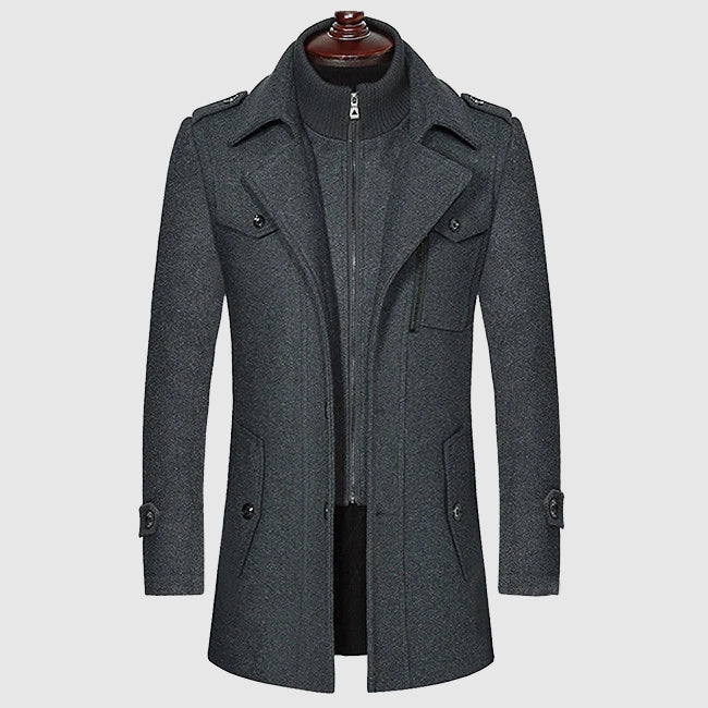 Kael - Structured Wool Coat
